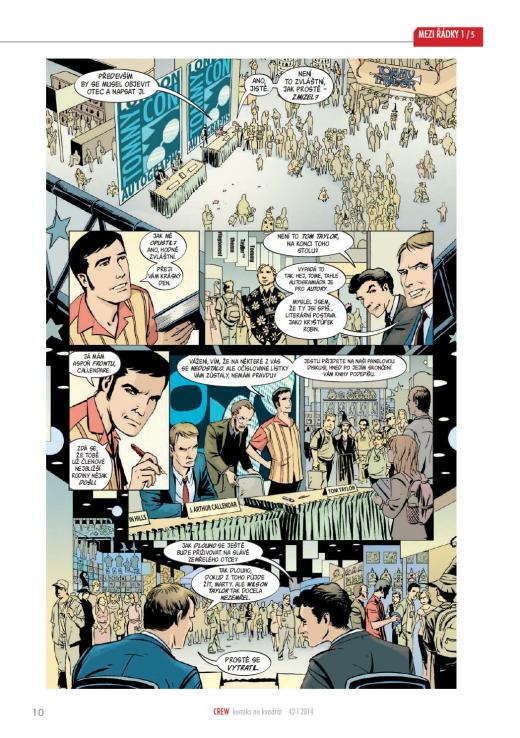 Ukázka komiksu Mezi řádky